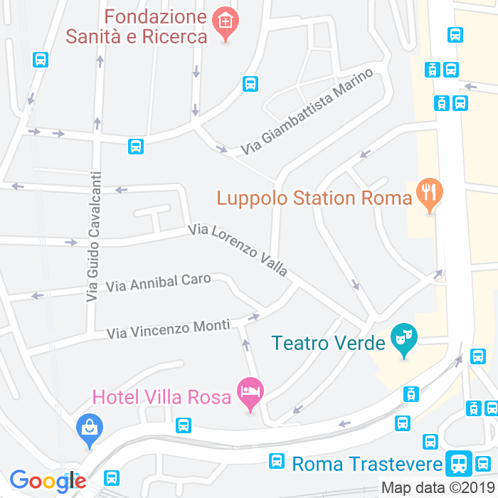CAP di Via Lorenzo Valla a Roma