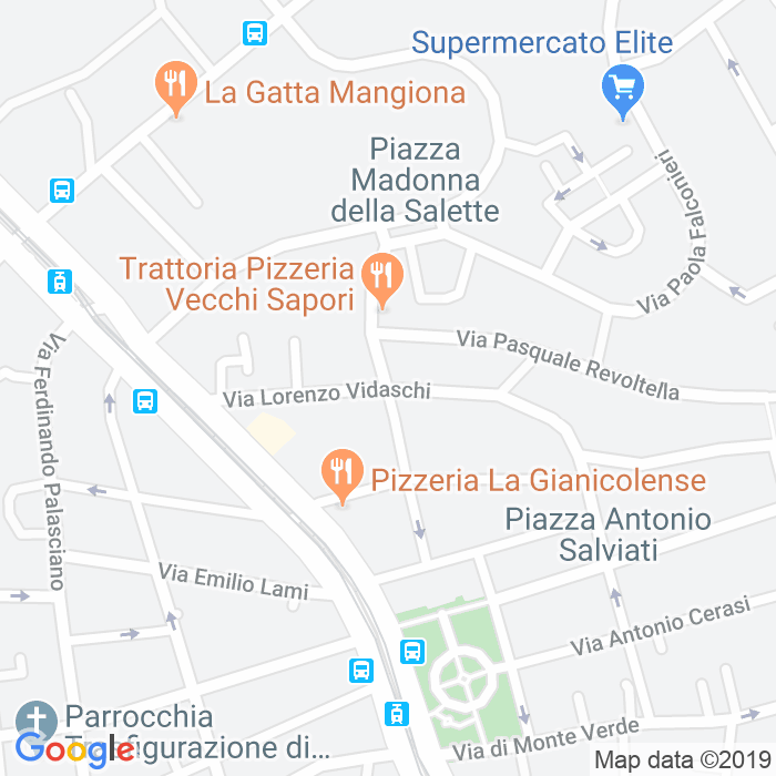 CAP di Via Lorenzo Vidaschi a Roma