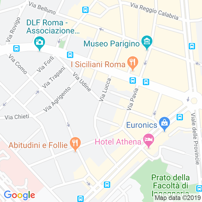 CAP di Via Lucca a Roma