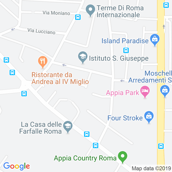 CAP di Via Lucio Vero a Roma