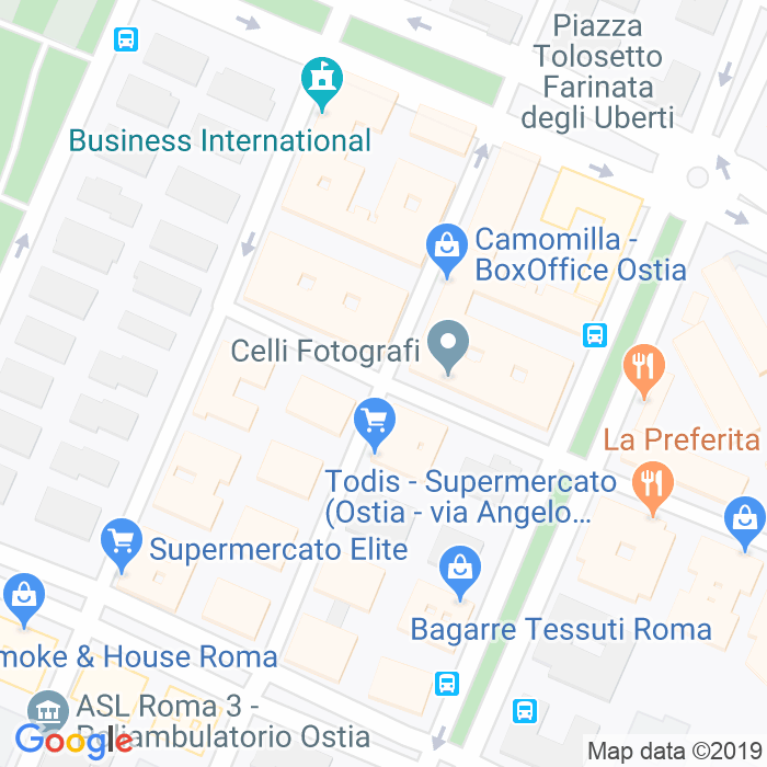 CAP di Via Ludovico De Filippi a Roma