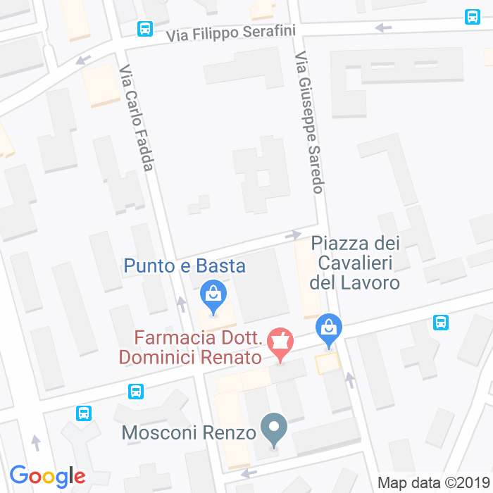 CAP di Via Ludovico Mortara a Roma