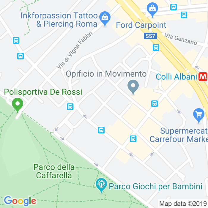 CAP di Via Ludovico Pastor a Roma