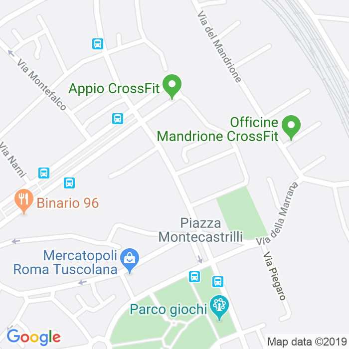CAP di Via Lugnano In Teverina a Roma