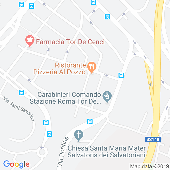 CAP di Via Luigi Albertini a Roma