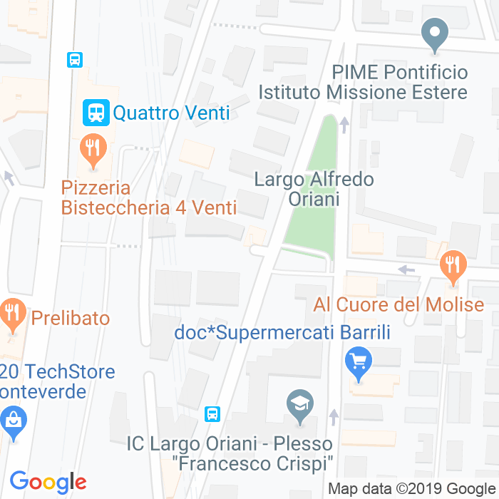 CAP di Via Luigi Amadei a Roma