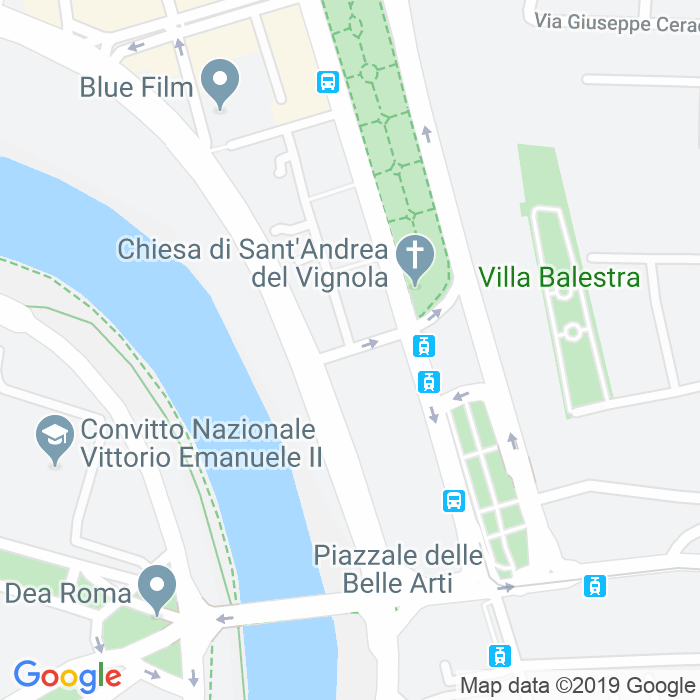 CAP di Via Luigi Canina a Roma
