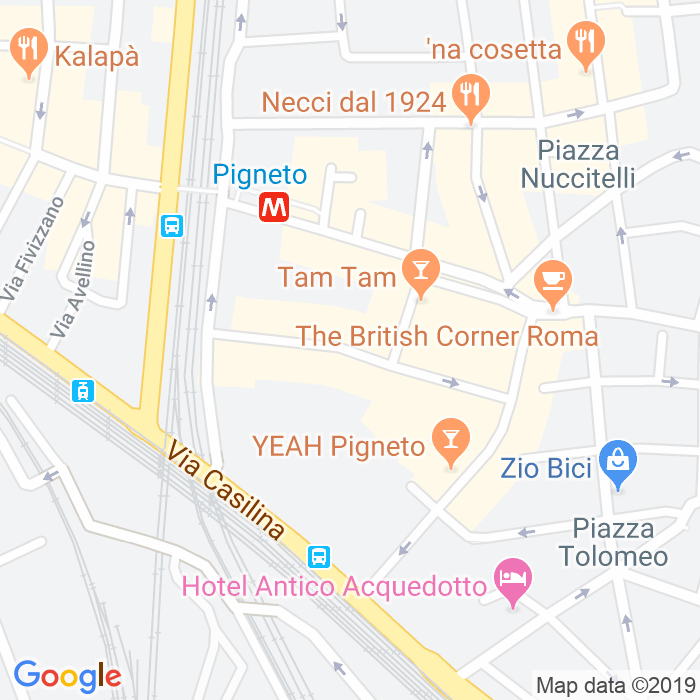 CAP di Via Luigi Filippo De Magistris a Roma