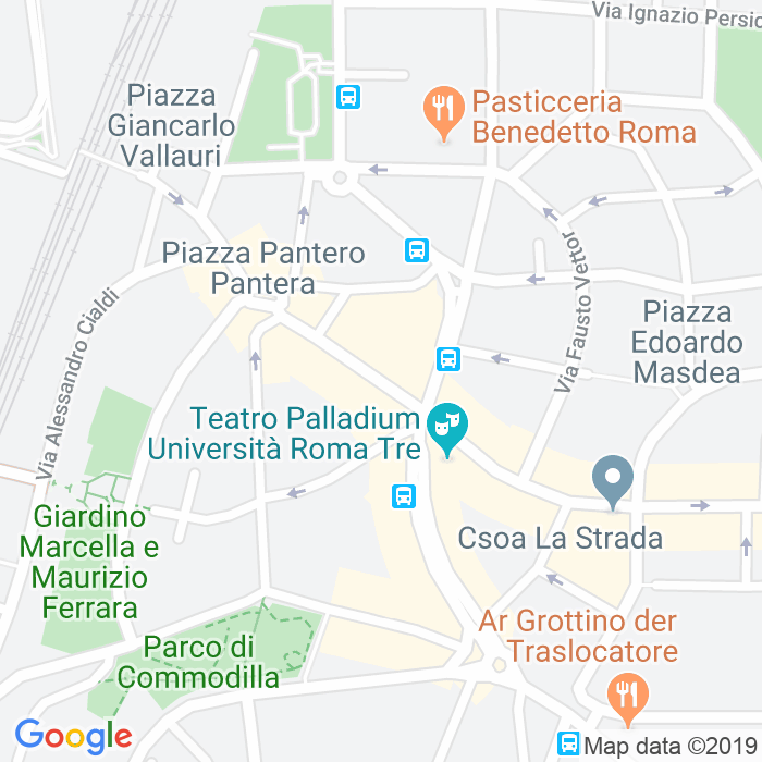 CAP di Via Luigi Fincati a Roma