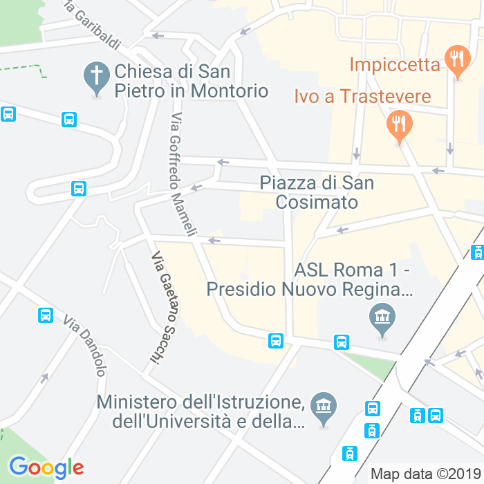 CAP di Via Luigi Santini a Roma