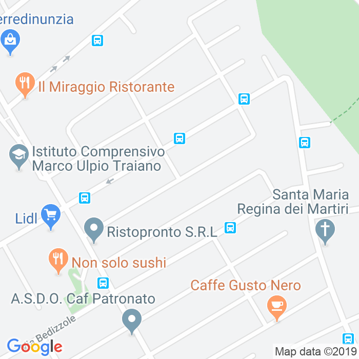 CAP di Via Luigi Sica a Roma