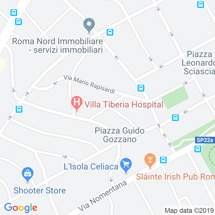 CAP di Via Luigi Siciliani a Roma