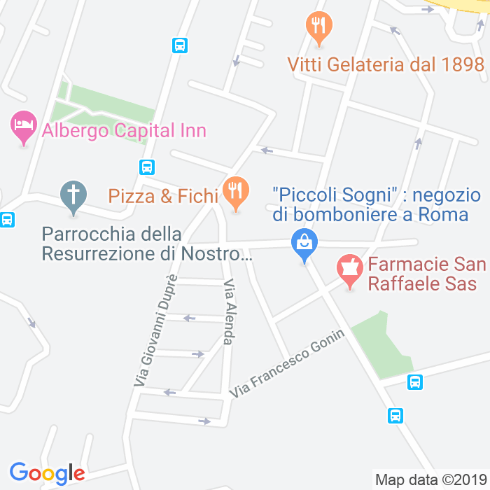 CAP di Via Magnolino Jacomo a Roma