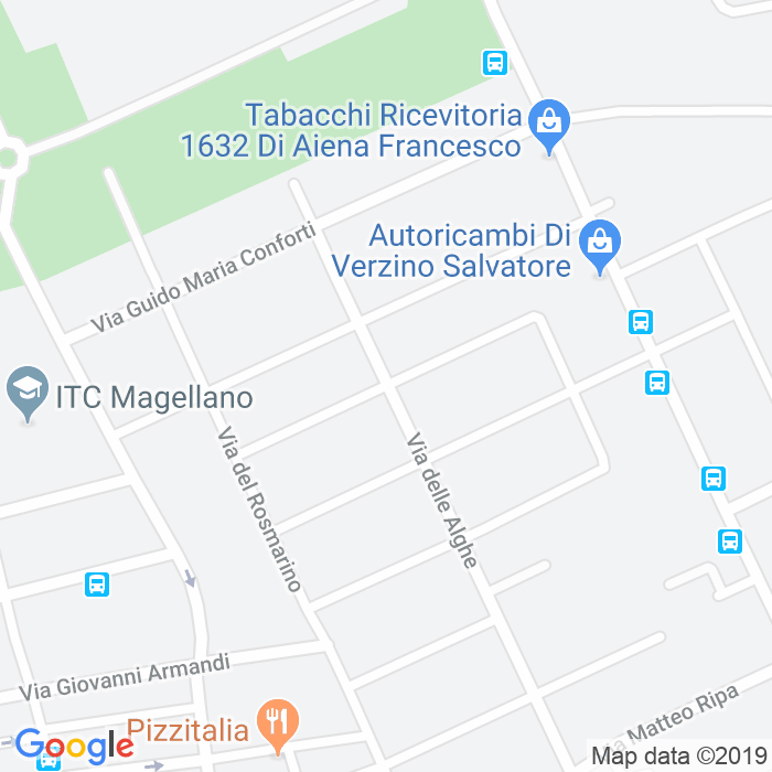 CAP di Via Marcellino Da Civezza a Roma
