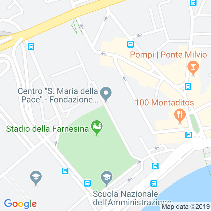 CAP di Via Maresciallo Caviglia a Roma