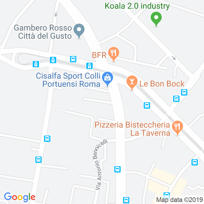 CAP di Via Maria Saveria Sanzi a Roma