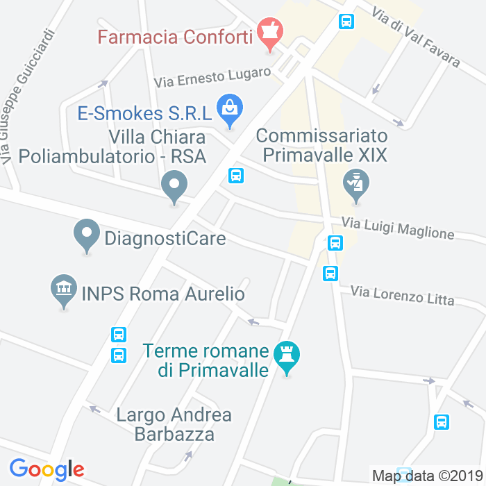 CAP di Via Mariano Rampolla a Roma
