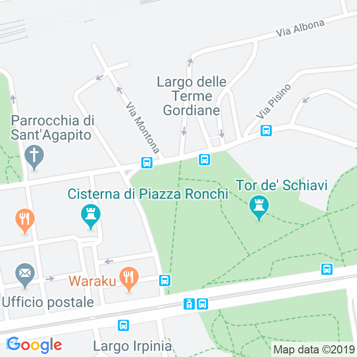 CAP di Via Mariano Romiti a Roma