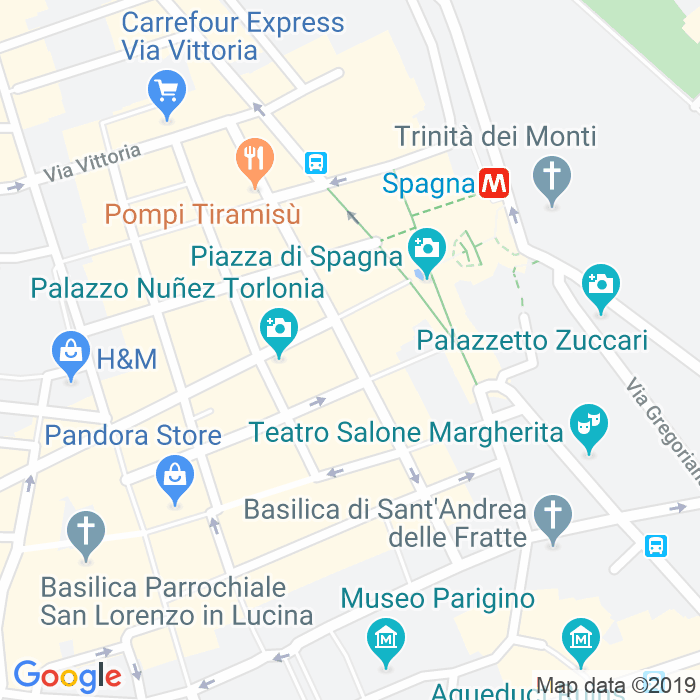 CAP di Via Mario De'Fiori a Roma