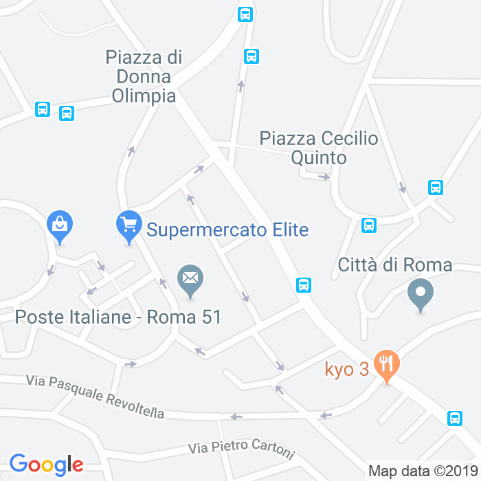 CAP di Via Mario Fioretti a Roma