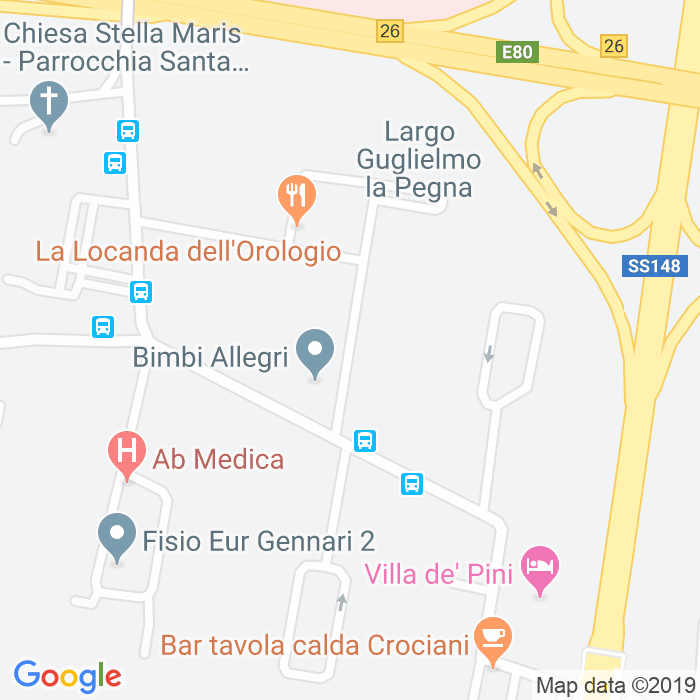 CAP di Via Mario Mencatelli a Roma