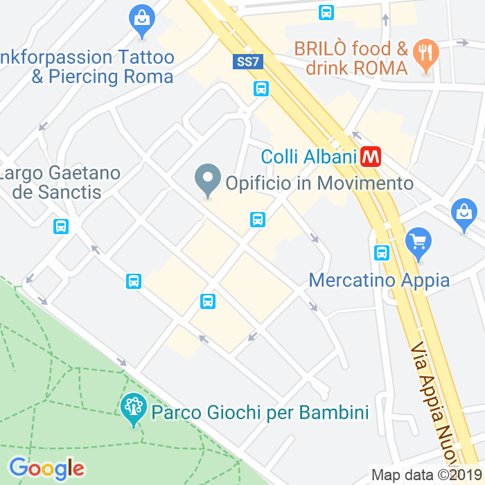CAP di Via Mario Menghini a Roma