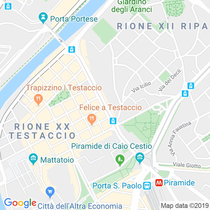 CAP di Via Marmorata a Roma