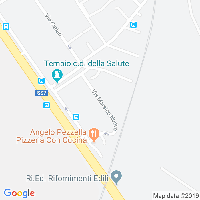 CAP di Via Marsico Nuovo a Roma