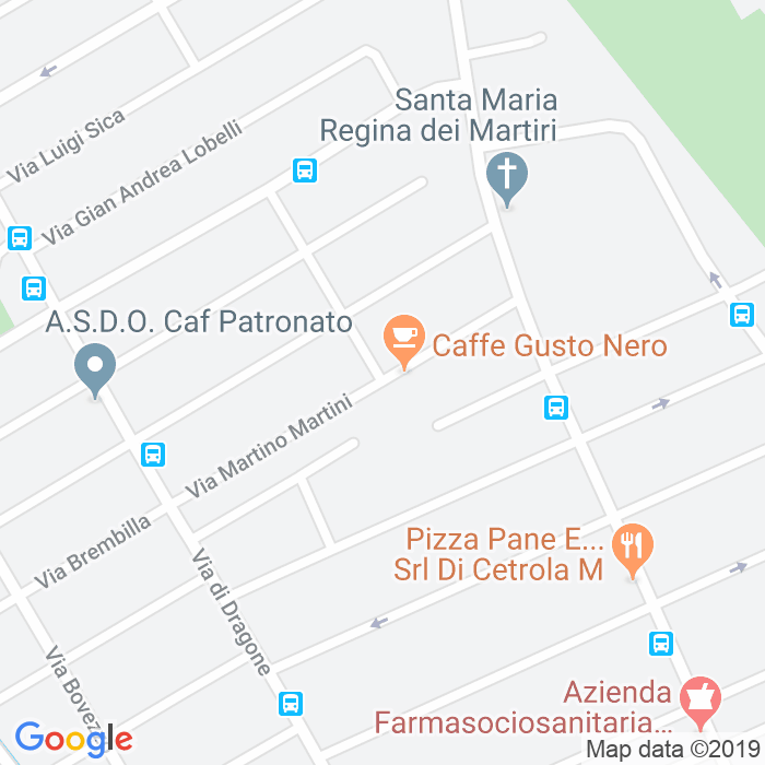 CAP di Via Martino Martini a Roma