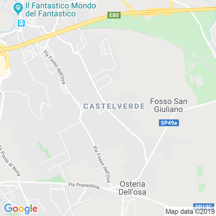 CAP di Via Massa Di San Giuliano a Roma