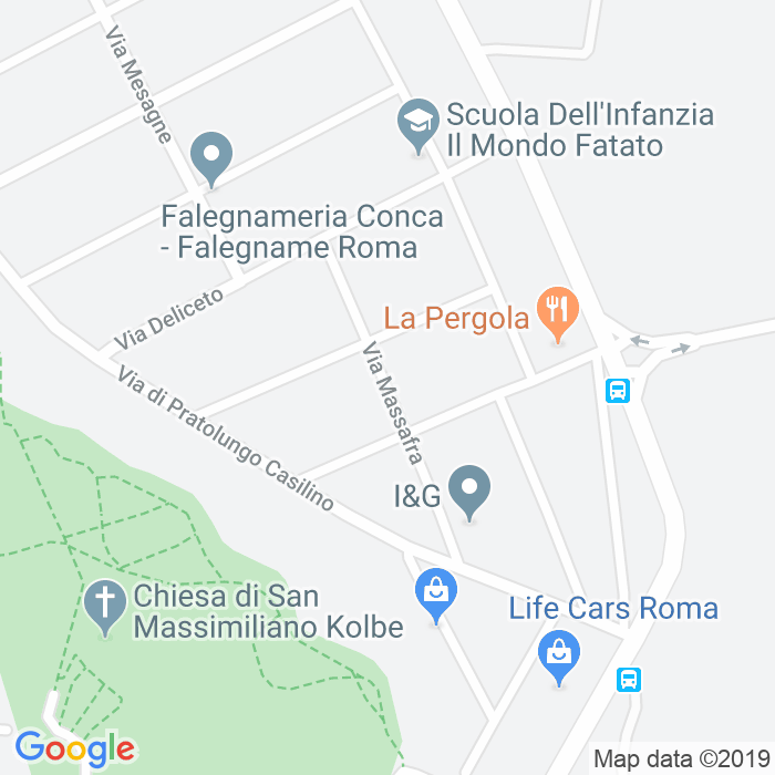 CAP di Via Massafra a Roma
