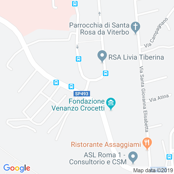 CAP di Via Massarosa a Roma