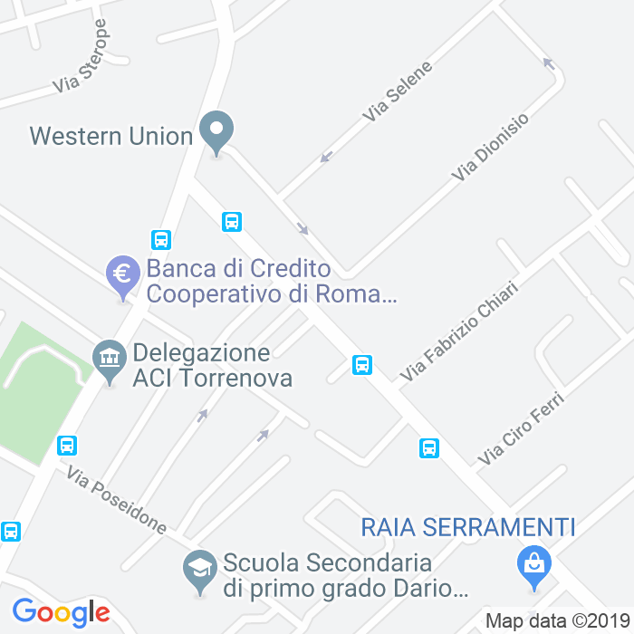 CAP di Via Massimo Rubeo a Roma