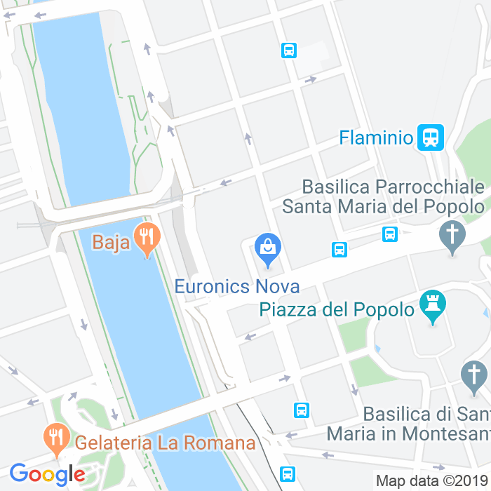 CAP di Via Matteo Renato Imbriani a Roma