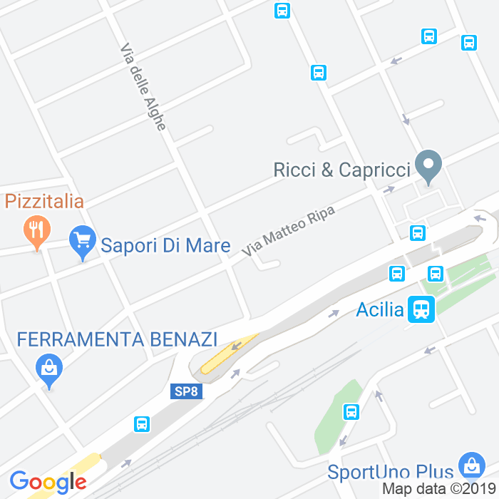 CAP di Via Matteo Ripa a Roma