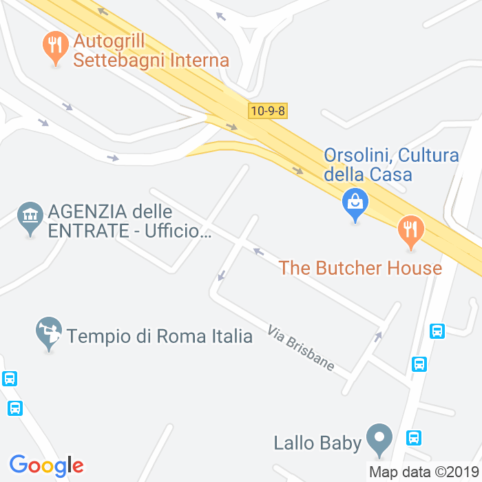 CAP di Via Melbourne a Roma