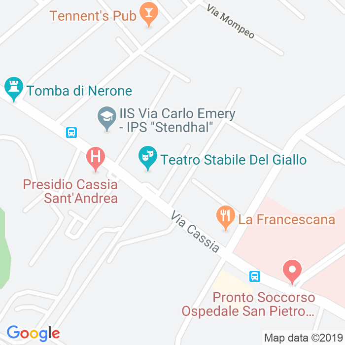 CAP di Via Mercetelli a Roma