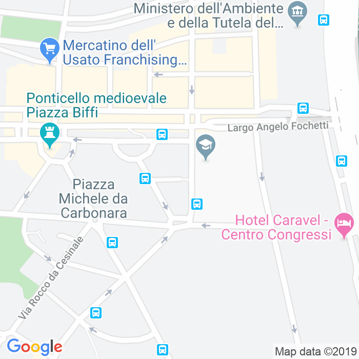 CAP di Via Michelangelo Tamburini a Roma