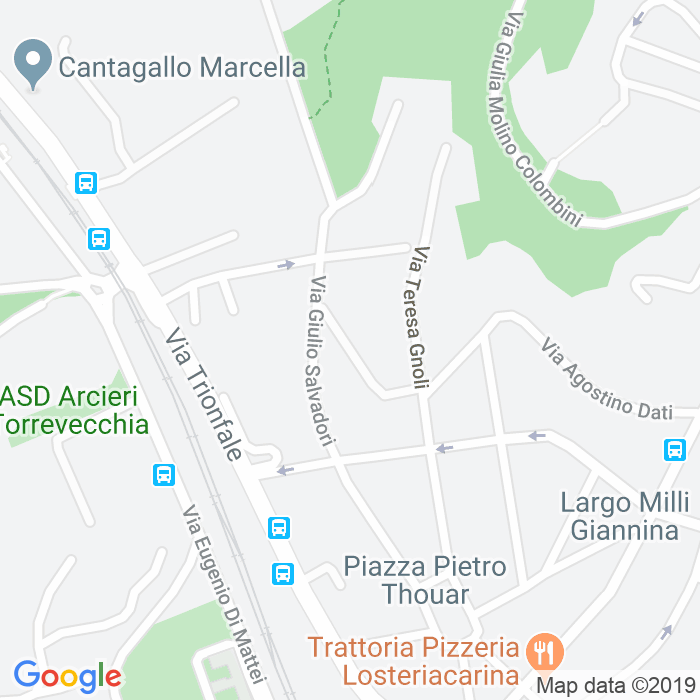 CAP di Via Michele Coppino a Roma