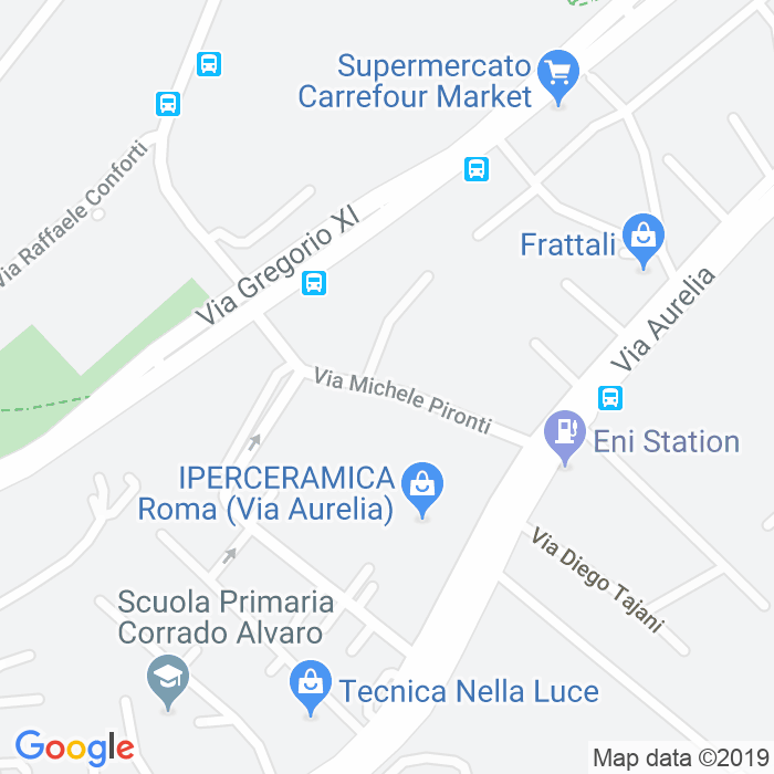 CAP di Via Michele Pironti a Roma