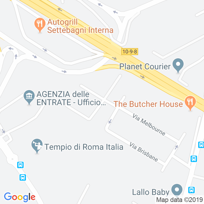 CAP di Via Mildura a Roma