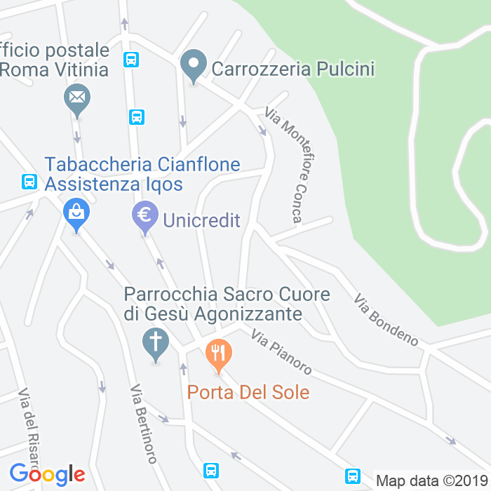 CAP di Via Misano Adriatico a Roma
