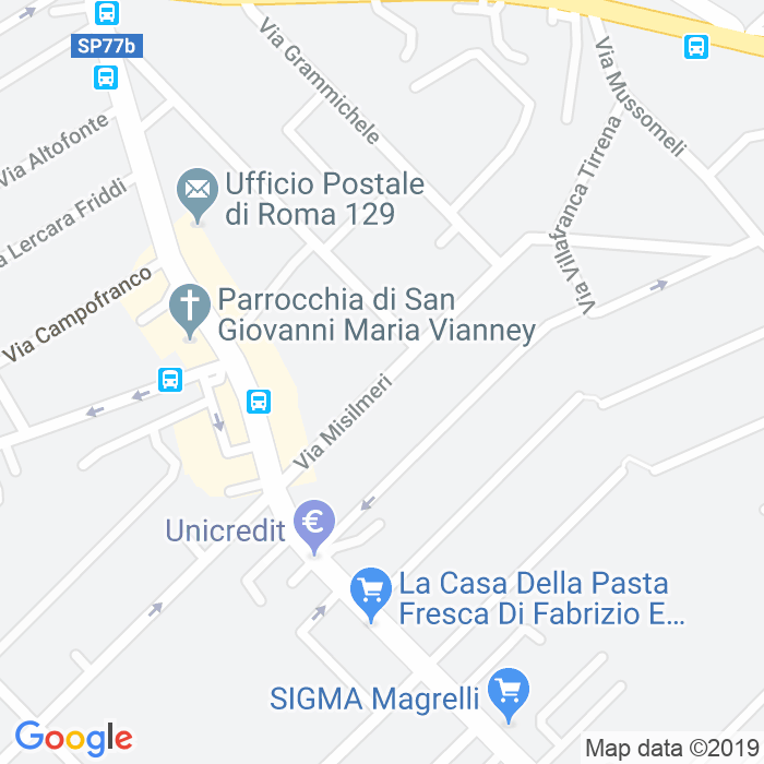 CAP di Via Misilmeri a Roma