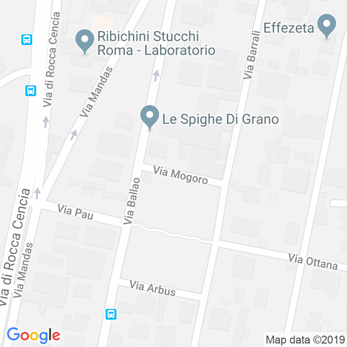 CAP di Via Mogoro a Roma