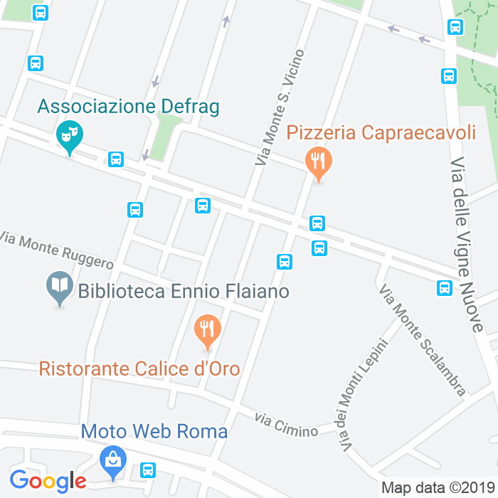 CAP di Via Monte Canda a Roma