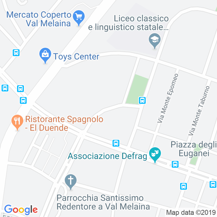 CAP di Via Monte Petroso a Roma