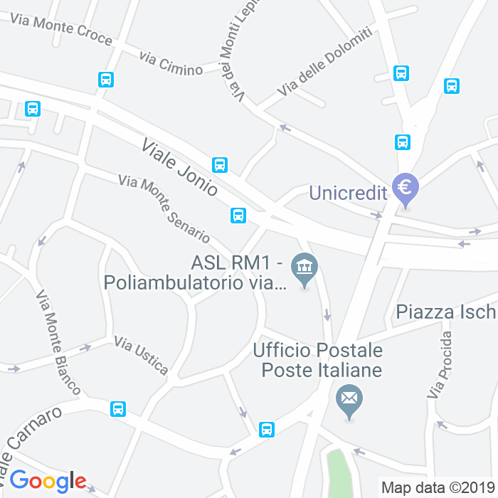 CAP di Via Monte Viglio a Roma