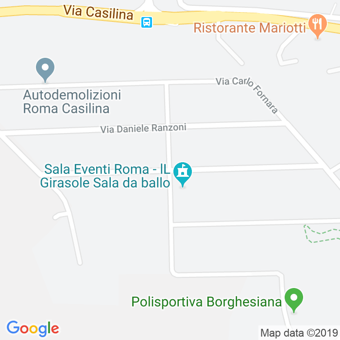 CAP di Via Niccolo'Cannicci a Roma