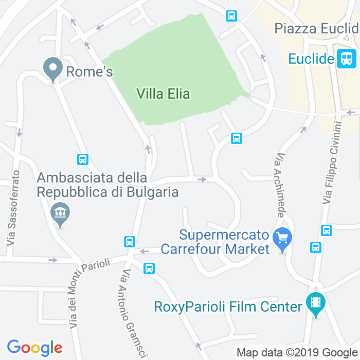 CAP di Via Nicola Martelli a Roma