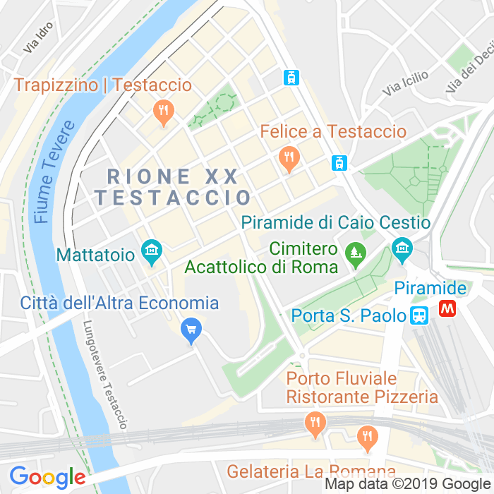 CAP di Via Nicola Zabaglia a Roma